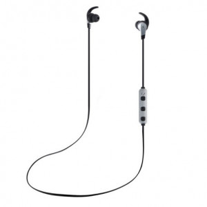 Ακουστικό Bluetooth iUni CB82, Χέρια ελεύθερα, Ασημί - Img 2