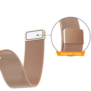 Λουράκι iUni Milanese Loop 22 mm για Gear S3 Από ατσάλι σε χρώμα ροζ χρυσού - Img 9