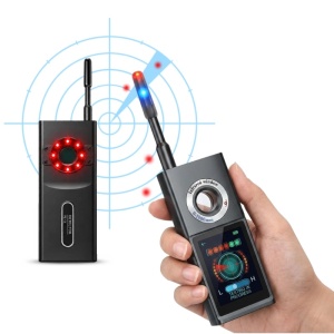 Детектор за камери, микрофони, GPS-тракери, подслушвателни устройства, iUni F888, OLED сензорен екран, Smart AI, честоти 50–8000 MHz