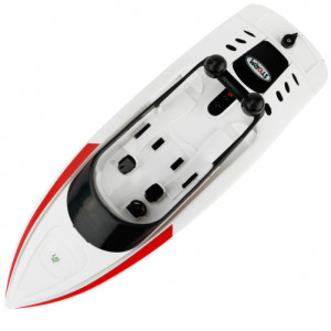 Лодка за дистанционно iUni RC Racing Boat Водоустойчив, 2.4Ghz Честота, Бял - Img 5