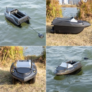 Лодка за риболовна стръв iUni V080, GPS, Търсач на риба, чанта за носене, 20000mAh, 800m, 15km/h, 2.4GHz дистанционно управление - Img 11