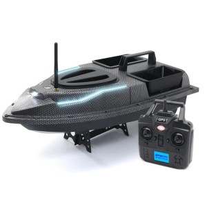 Лодка за риболовна стръв iUni V900, GPS, 2 резервоара, капацитет 1.5кг, 500m, 12000mAh, 6km/h, 2.4GHz дистанционно управление - Img 5