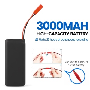 Мини камера с дистанционно управление iUni IP95, Full HD, 8 GB, батерия 3000 mAh - Img 9
