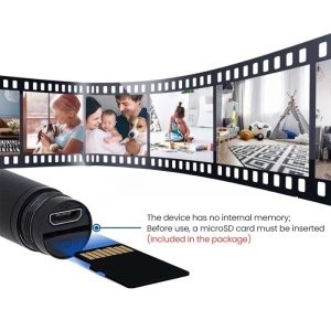 Мини камера iUni W10, Full HD, 64GB MicroSD карта - Img 6
