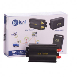GPS Tracker iUni Track i7, Кола, GPS проследяване, Микрофон, Неограничена автономия - Img 1