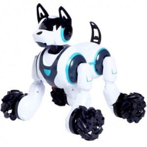 iUni 800A: slimme robothond met gebaren- en afstandsbediening, 360° draaibaar, wit - Img 11