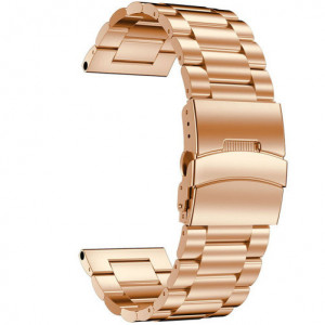 iUni-Armband 26 mm für Garmin Fenix 3, Edelstahl in Roségold - Img 5