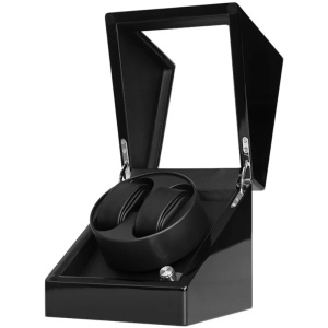 iUni Automatischer Uhrenwickler, 4 Programme, Watch Winder 2, schwarz - Img 9