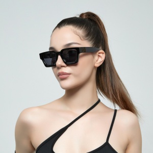 iUni iEye Retro-Sonnenbrille in quadratischer Form, UV400 - Img 3