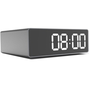 iUni IP33 Шпионска камера за настолен часовник, Wi-Fi, 16GB, Full HD, 150 градуса, нощно виждане, сензор за движение, P2P - Img 6