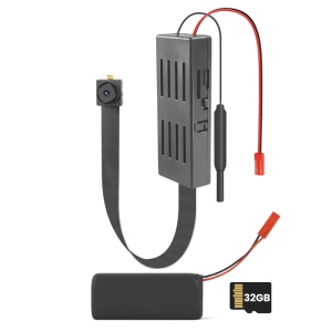 iUni IP55 Модул за Шпионска Камера, Wi-Fi, 32GB microSD карта, Full HD - Img 11