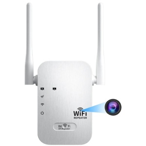 iUni RP1 Draadloze signaalversterker met spionagecamera, 16 GB, wifi, Full HD, bewegingssensor - Img 6