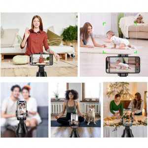 iUni S1 telefoonhouder voor selfies, slimme automatische tracking en 360° draaibaar - Img 7