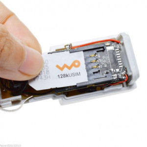 iUni SpyMic N16 autolader, GSM-spionagemicrofoon, GPS-tracking, dictafoon, wit - Img 11