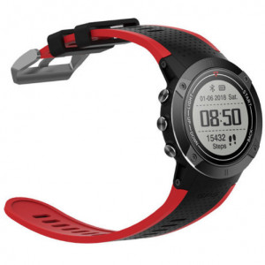 Smartwatch iUni DM18, Време на готовност 30 дни, GPS, Bluetooth, OLED, Водоустойчив, Червен - Img 7
