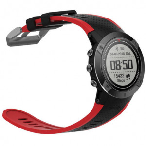 Smartwatch iUni DM18, Standby-Zeit 30 Tage, GPS, Bluetooth, OLED, wasserdicht, rot - Img 3