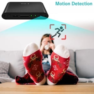 Външна батерия със шпионска камера iUni H8, Full HD, 5000mAh, Wi-Fi, Нощно виждане, Детекция на движение, Слот за microSD карта - Img 9