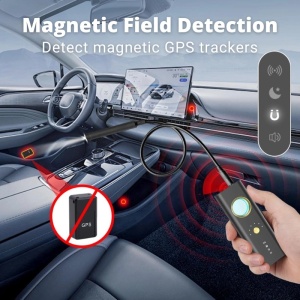 Детектори за камери, Микрофони, GPS локатори, Записващи устройства, iUni R35, Честоти 1MHz-6.5GHz - Img 3