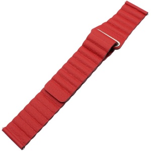 Каишка iUni Leather Loop 20 мм за Gear S2 Еко кожа Червен - Img 9