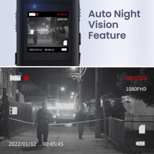 Камера IUni A22, 32GB, Нощно виждане, 180° въртящ се обектив - Img 5