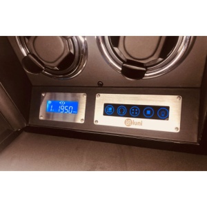 Кутия за самонавиващи се часовници iUni Luxury Watch Winder 3, цвят на махагон - Img 3