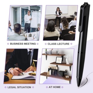 Писалка със скрита камера iUni W9 Pro, Full HD, 16GB, Aудио-видео запис, Фотография - Img 6