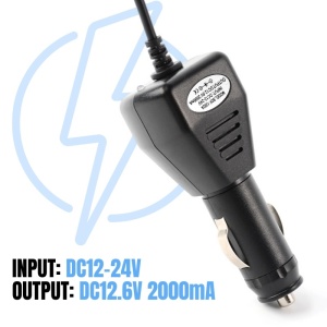 Autolader voor de iUni-aasboot, 12,6 V, 2000 mA, kabel 100 cm - Img 5