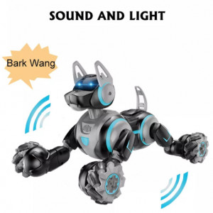 iUni 800A – intelligenter Roboterhund mit Gesten- und Fernsteuerung, 360°-Drehung, schwarz - Img 9