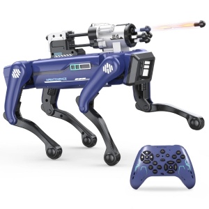 iUni 8020 Smart Dog Robot with Arrow Launcher, Remote Control, Voice Commands and Movement Programming
