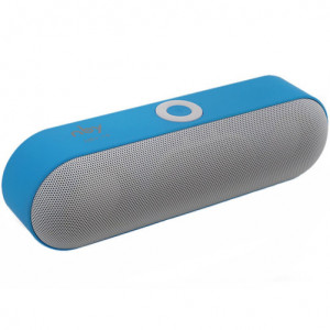 iUni DF19 Bluetooth speaker, Card slot, Grey-Blue - Img 2