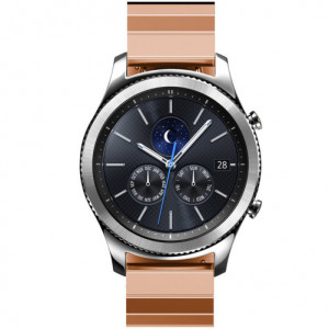 iUni Link-armband 20 mm voor Gear S2, roestvrij staal, roségoud - Img 3