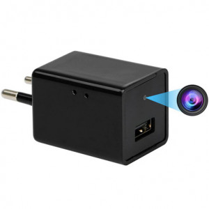 iUni SpyCam IP24 Ladegerät, Full-HD-Spionagekamera, WLAN, P2P, Dauerstromversorgung - Img 6