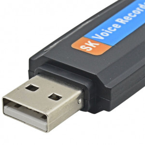 iUni SpyMic STK99 USB-Stick-Spionagemikrofon, Diktiergerät, Schwarz - Img 6