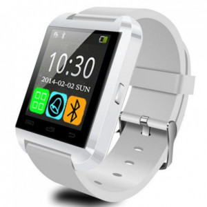 Smartwatch iUni U8+, Bluetooth, LCD 1.44 inch, Известия, Бял - Img 7