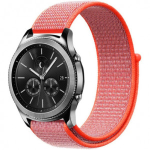 Λουράκι iUni Sport 22 mm για Garmin Fenix 5 από νάιλον, χρώμα Electric Orange