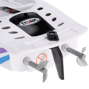 Лодка за дистанционно iUni RC Racing Boat Водоустойчив, 2.4Ghz Честота, Бял - Img 12