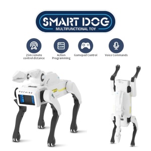 Intelligente robothond met grijptangen iUni 8008, afstandsbediening, spraakopdrachten, programmeerbaar - Img 2