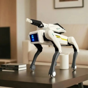 Intelligenter Roboterhund iUni 8006 mit Hydrogel-Bällen, die sich im Wasser ausdehnen, Fernbedienung, App, Sprachbefehle, programmierbar, über 25 interaktive Funktionen - Img 12