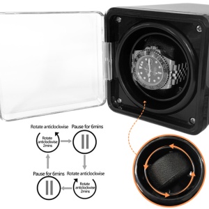 iUni автоматична навивачка за часовници, Watch Winder, 1 програма - Img 2