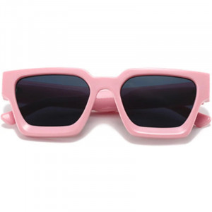 iUni iEye Retro Square Sunglasses, UV400, Pink - Img 4