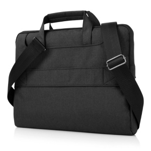 iUni-laptoptas voor 13"-14"-laptops, met verstelbare en afneembare schouderriem, waterafstotend, kras- en stootbestendig, zwart