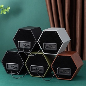 iUni Opwinddoos voor automatische horloges, Watch Winder, Eco-leer, kaki - Img 11