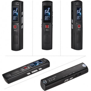iUni REP02 Digitaler Mini-Diktierrekorder, 8 GB, MP3-Player - Img 10