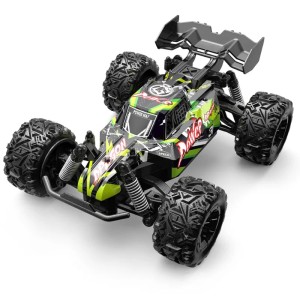 iUni S757 Ferngesteuertes Auto, Maßstab 1:20, 2,4 GHz, 20 km/h, Hochgeschwindigkeits-Offroad-Rennwagen, grün - Img 2