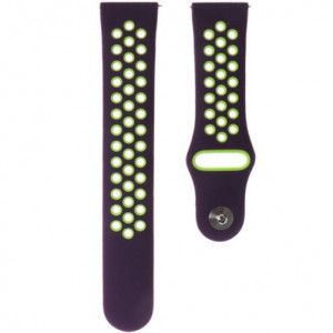 iUni Sportarmband 22 mm für Gear S3, Silikon, lila/grün - Img 3