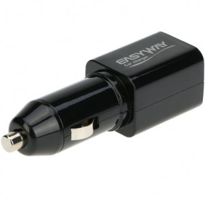 iUni SpyMic N16 Car Charger, GSM Spy Microphone, GPS Tracking, Black - Img 2