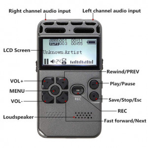 iUni V35 Мини цифров телефон, 8GB, гласово активиране, MP3 плейър - Img 10