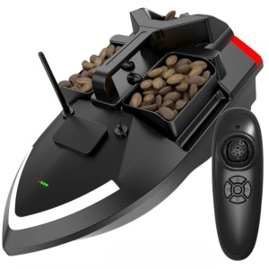 iUni V801 aasboot, 3 reservoirs, capaciteit 2 kg, 500 m, 12.000 mAh, 10 km/u, afstandsbediening 2,4 GHz - Img 11