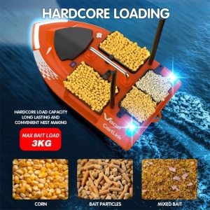 iUni V802 aasboot, 18.000 mAh, 4 reservoirs, 3 kg, 500 m, 15 km/u, 2,4 GHz afstandsbediening - Img 10