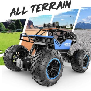 iUni YHC021 Ferngesteuertes Auto, Maßstab 1:18, Offroad-Kletterauto, 27 MHz, blau - Img 6